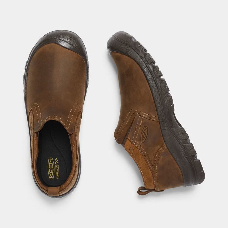 Keen Grayson - Erkek Slip-on Ayakkabı - Kahverengi - Turkey (671980PCY)